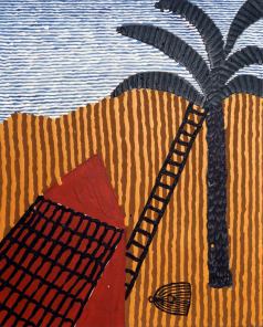 Esther-Ramos-1986_08_04-Derecho-derecho-hasta-la-dorada-81x65-cms