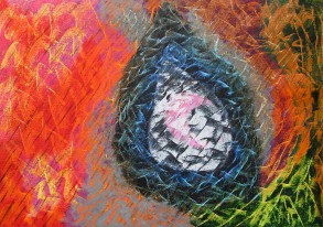 Esther-Ramos-2024_04_08-Eclipse-entre-dos-mundos-35x50-cms