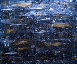 Esther-Ramos-2017_11_06-Buceando-38x46-cms